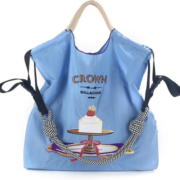 Durable Water-Repellent Tote Bag with Adjustable Straps & Multiple Pockets - Picture 1 of 6